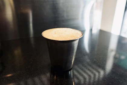 Davara tumbler of filter coffee