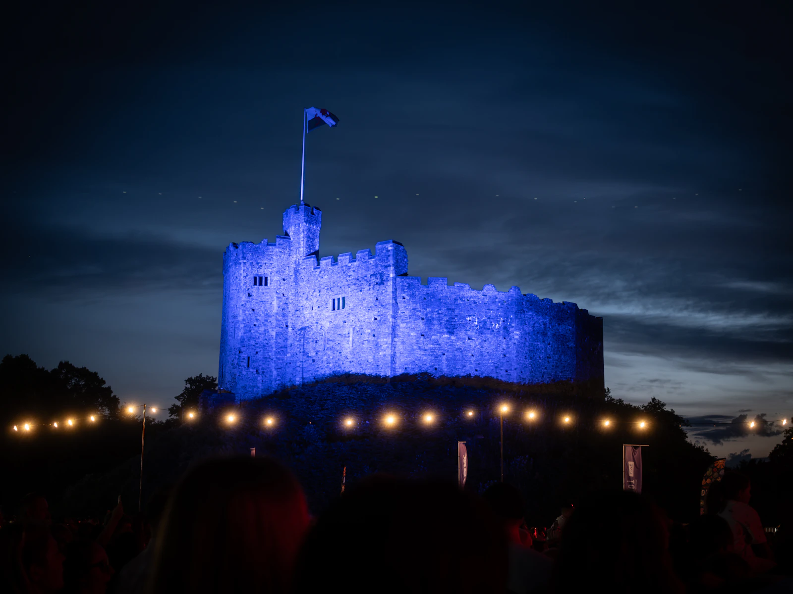Cardiff Castle in the heart of the Welsh capital