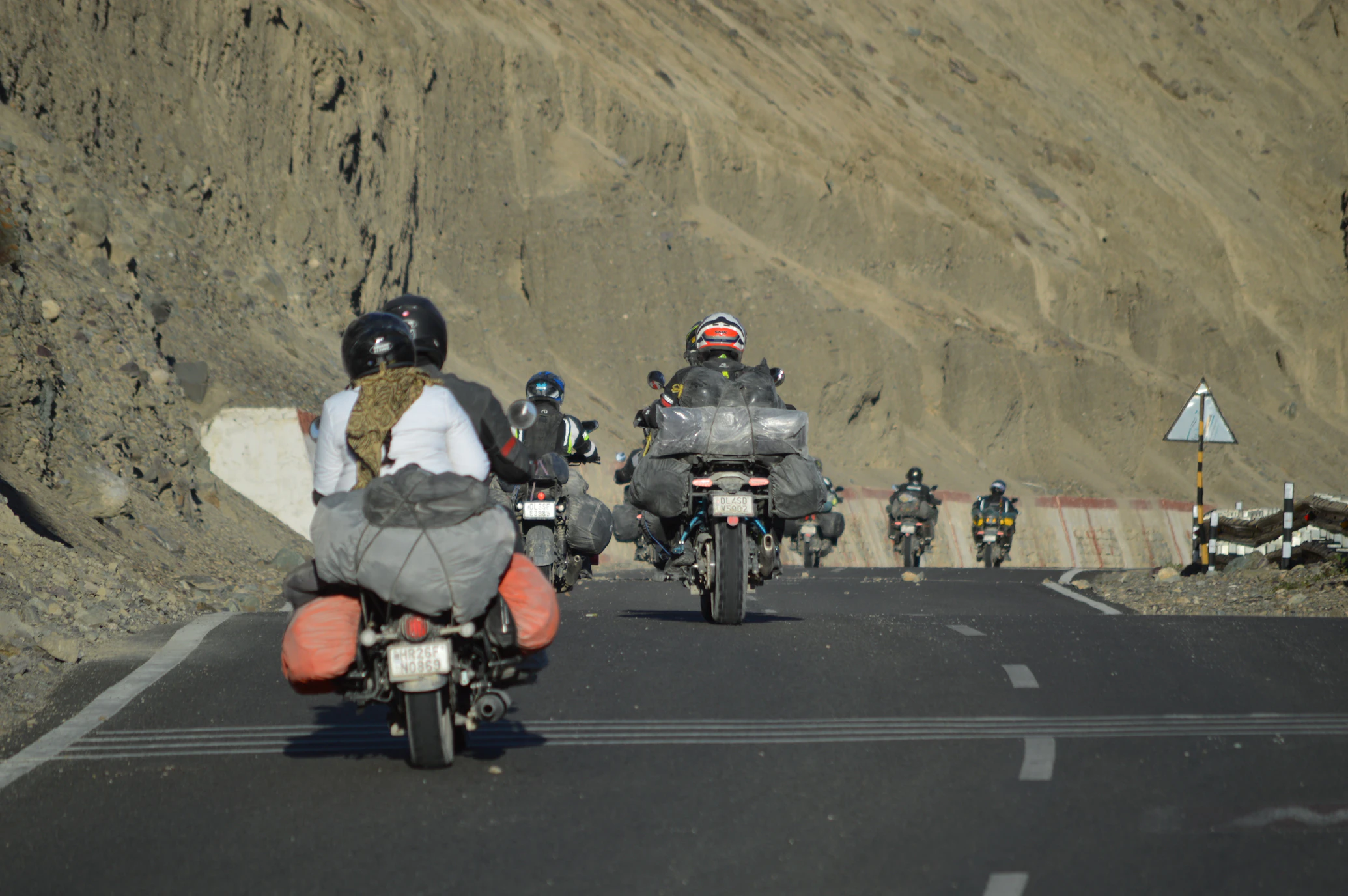 Scenic mountain road