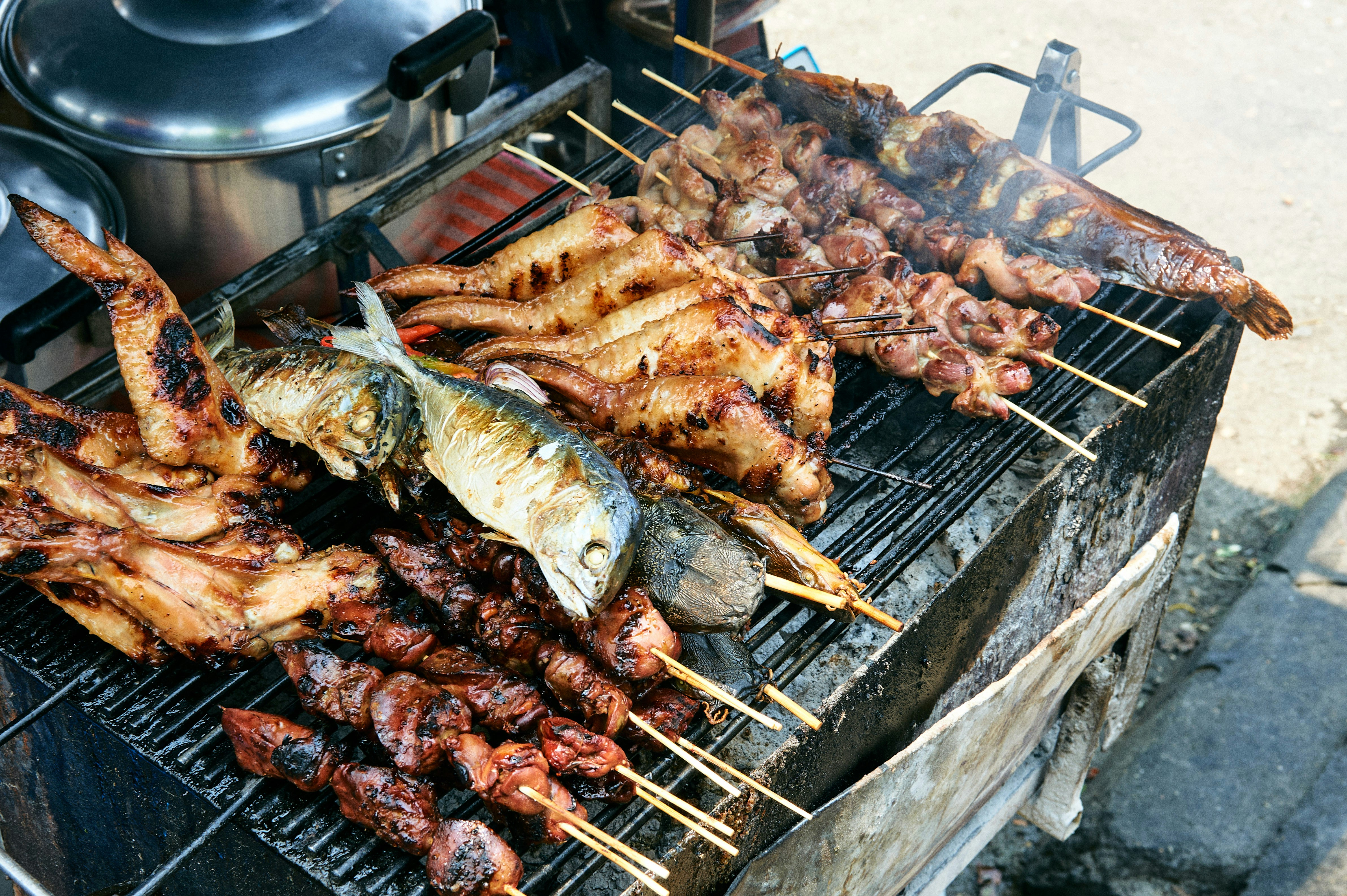 Grilling-Specific Flavor Compounds in Grilled Foods