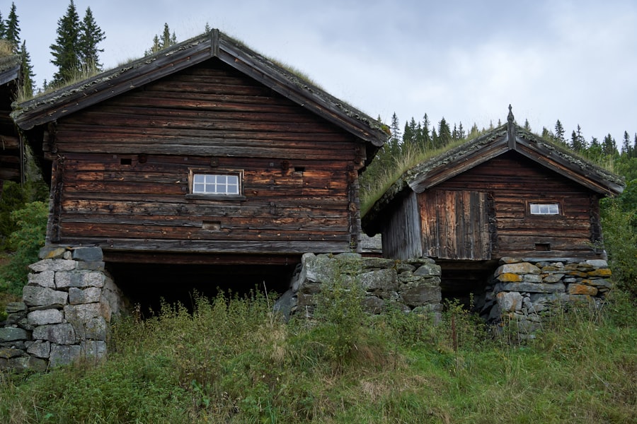 Naturstensmur i hagen