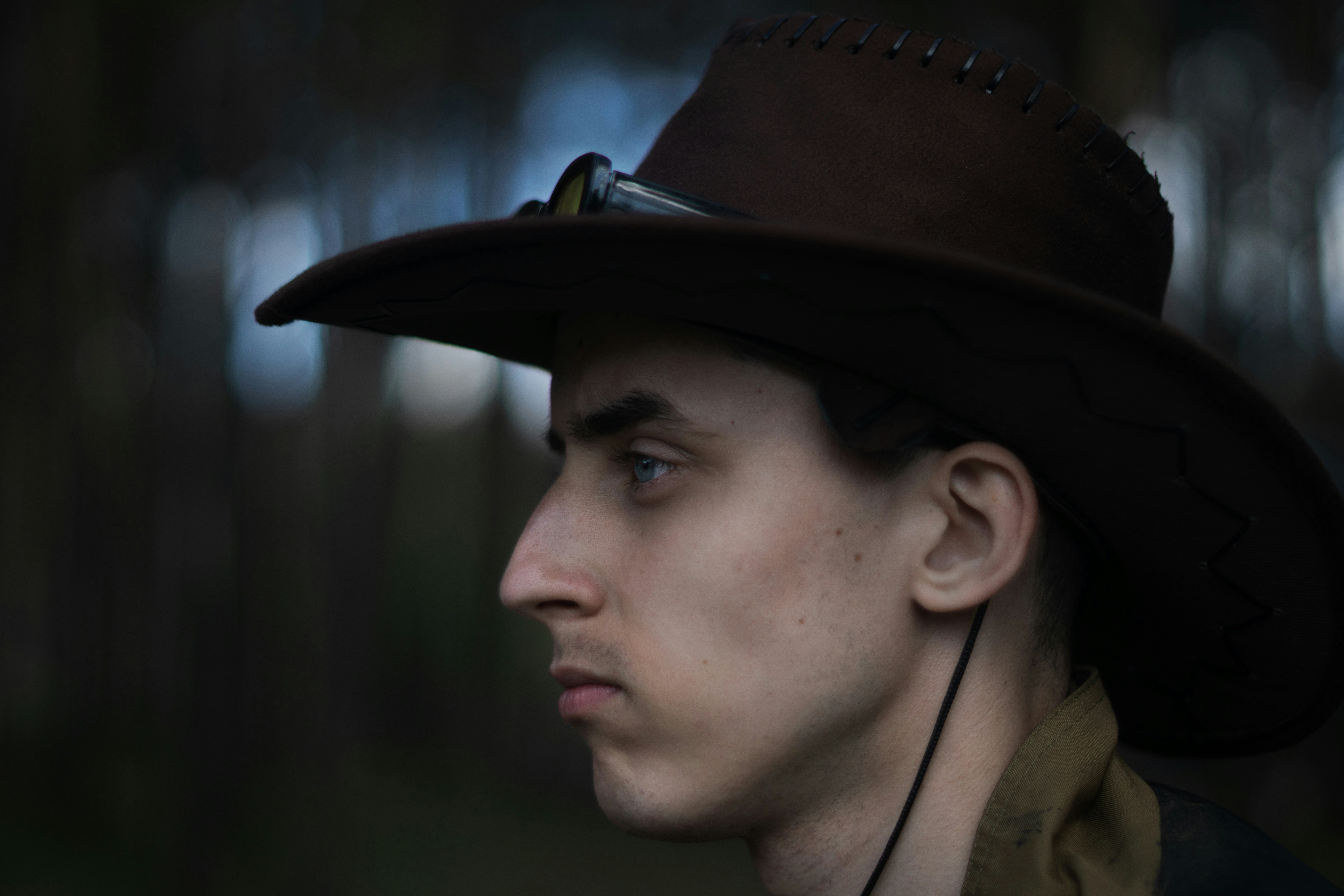 cowboy hat closeup