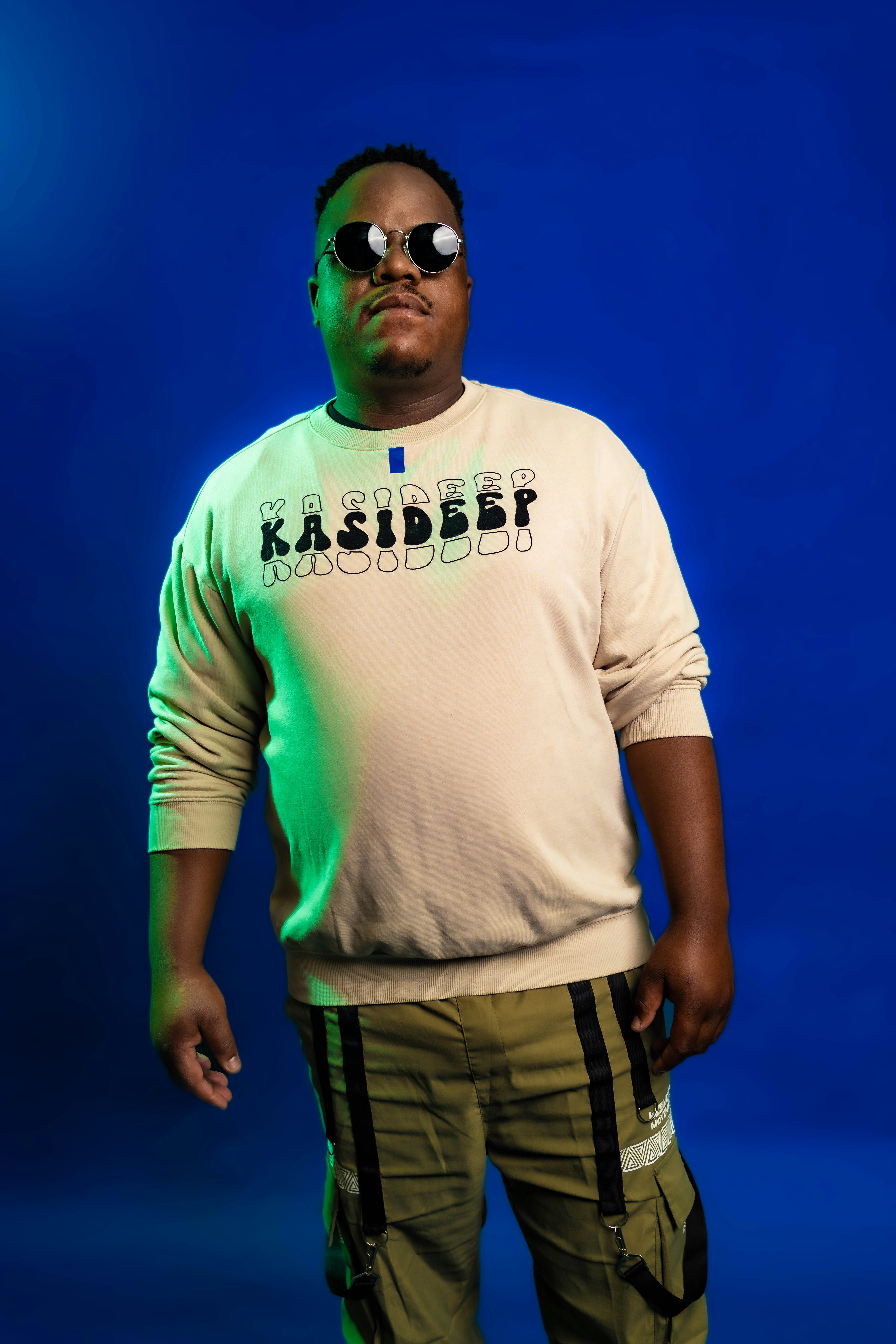 A celebrity performing on stage at an event.