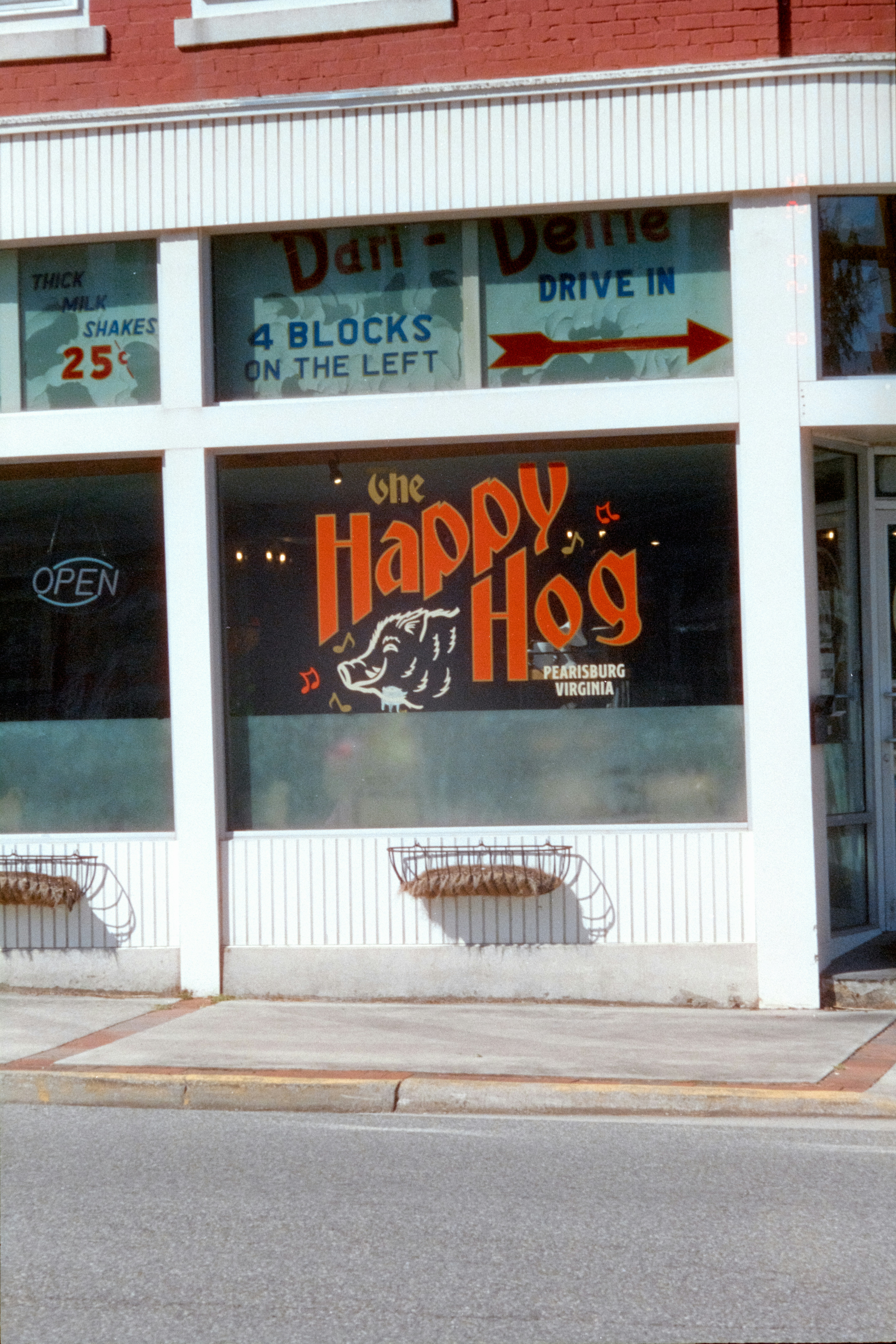 Guests enjoying their meal.