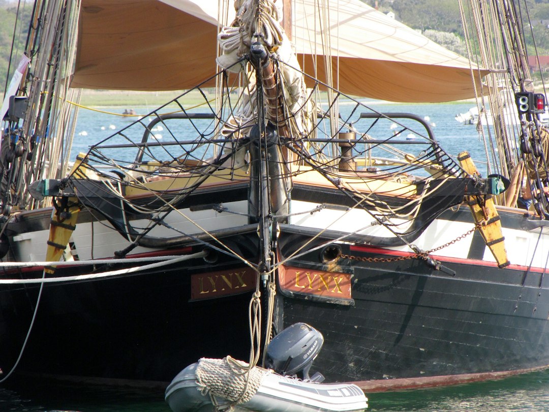 outboard motor closeup