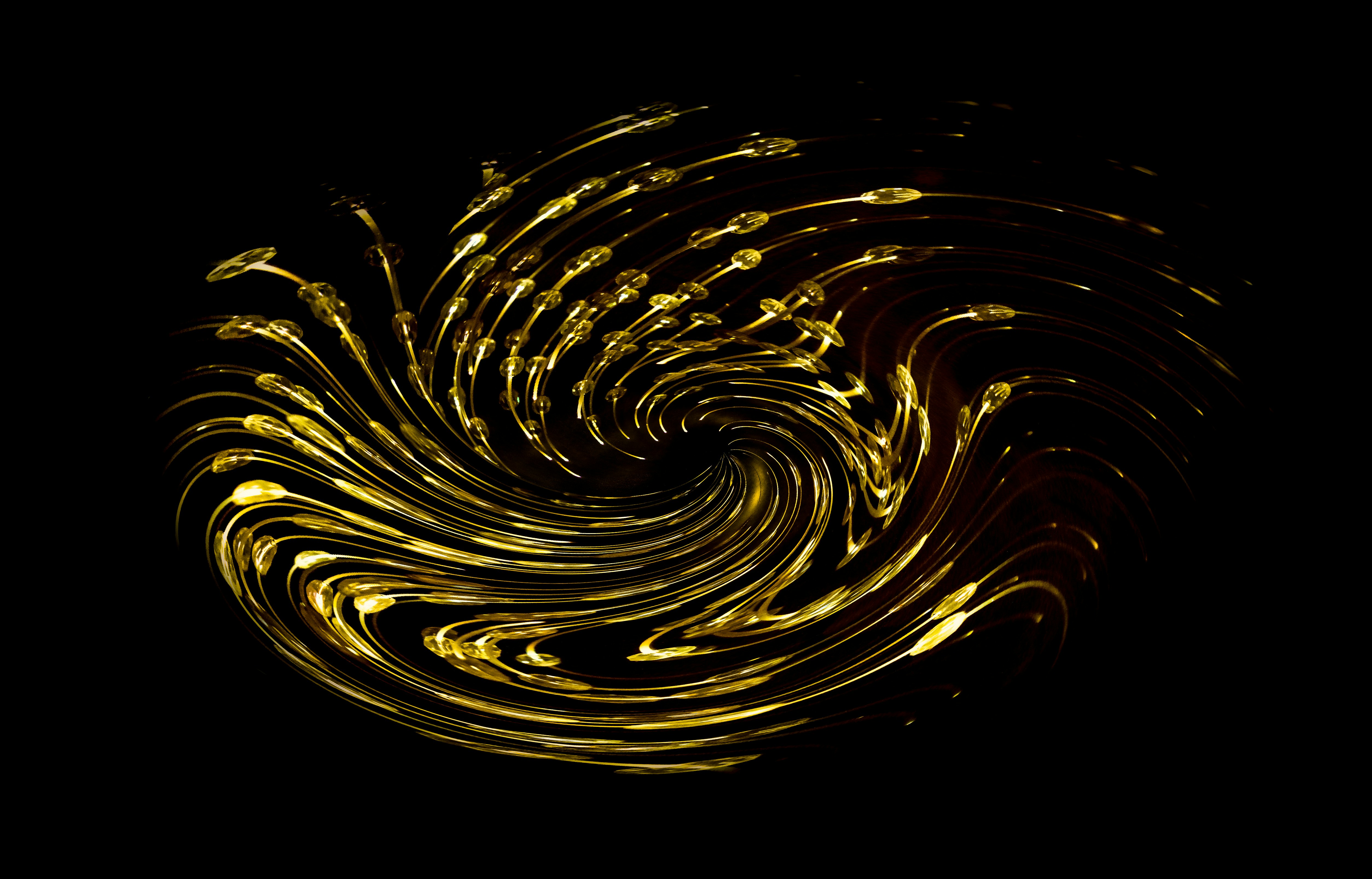 Golden swirl energy