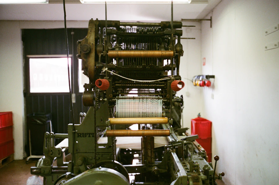 Métier à tisser industriel