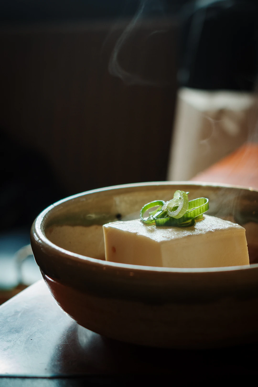 Canh đậu phụ hành lá