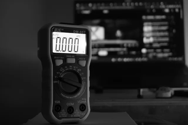 Digital control device displaying settings for a lighting system