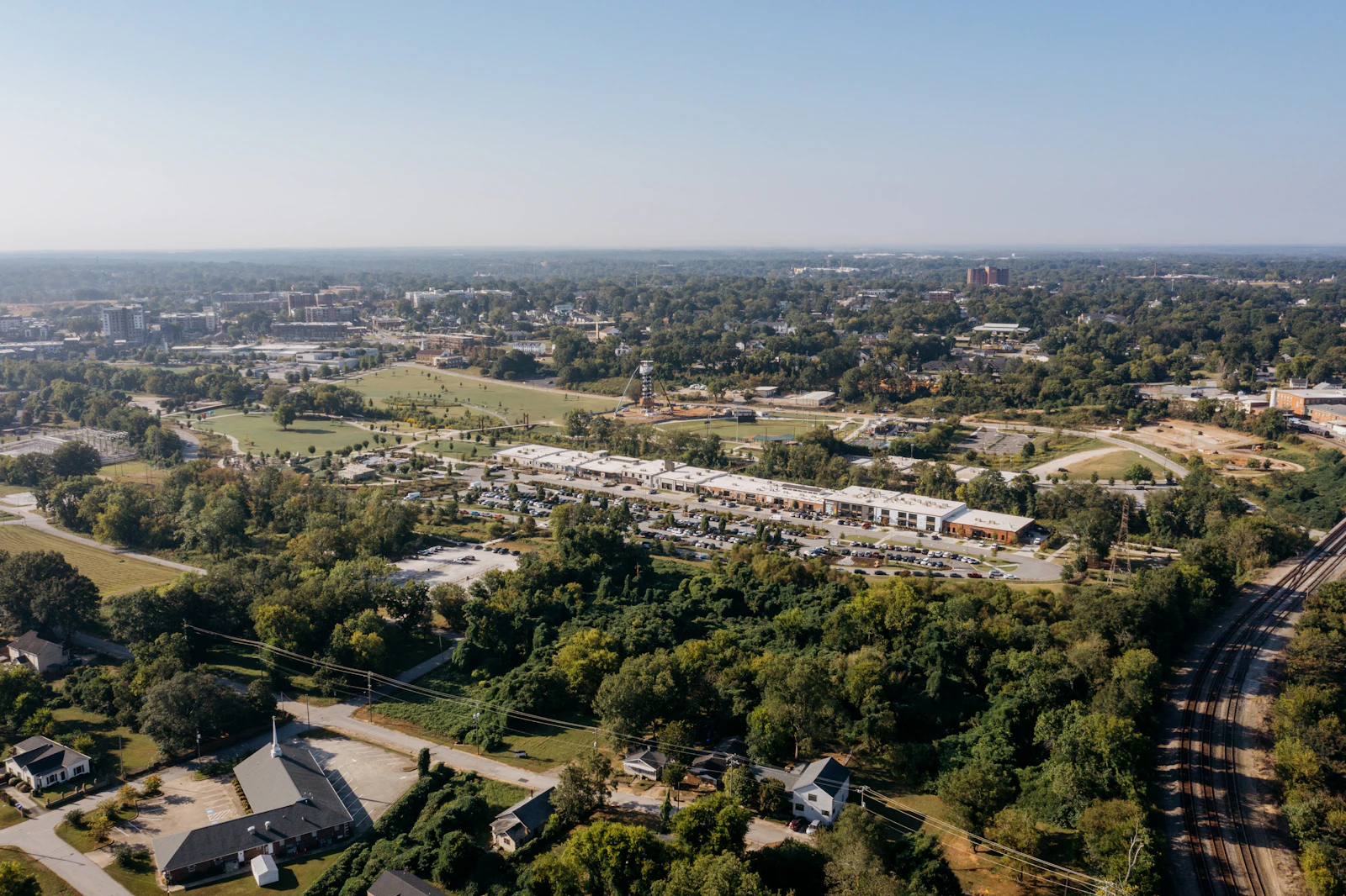 Landscaped residential community