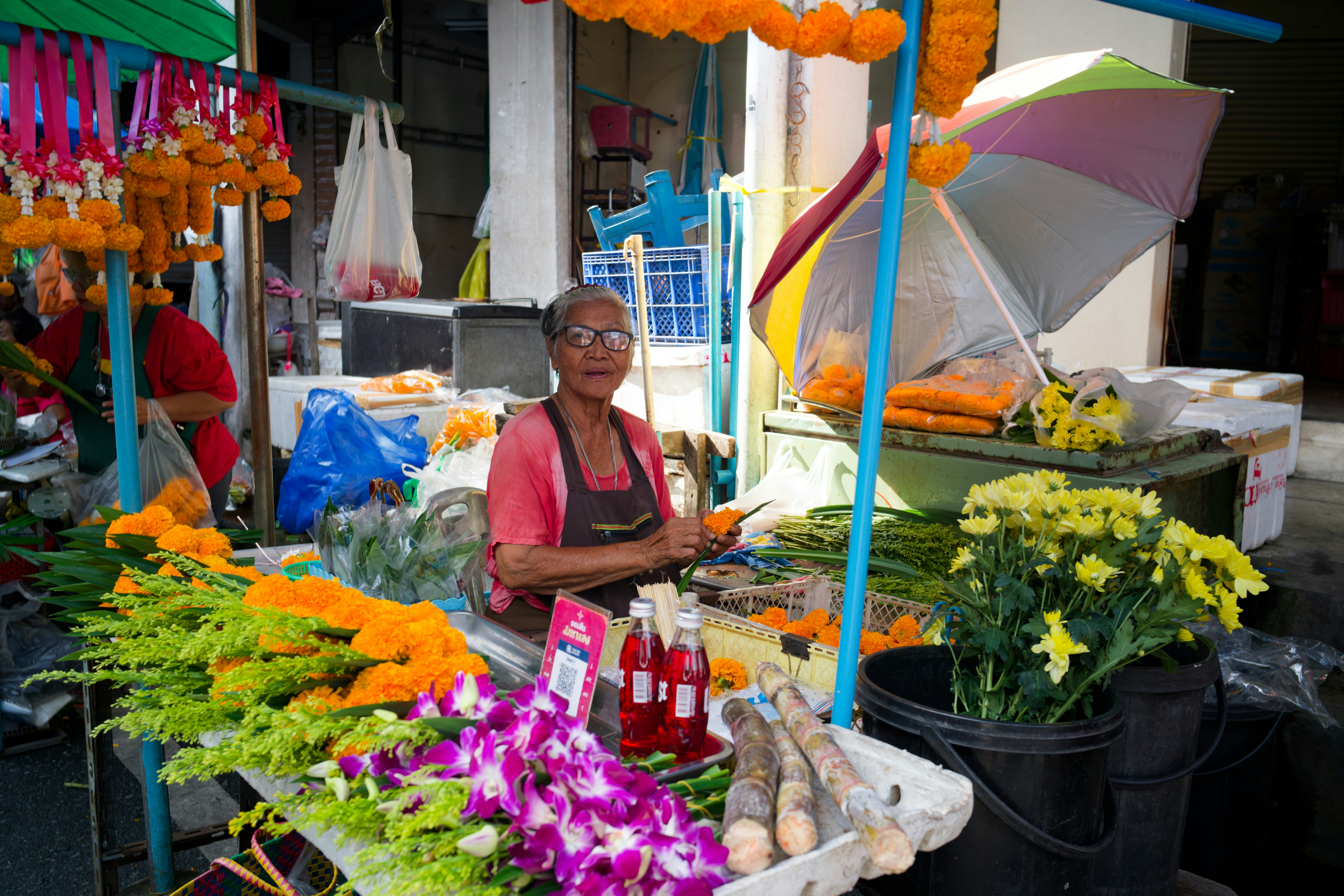 Local market representing daily life and cultural immersion while travleing