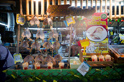 Thai utcai piac és street food – egy hét Pattayán költségei