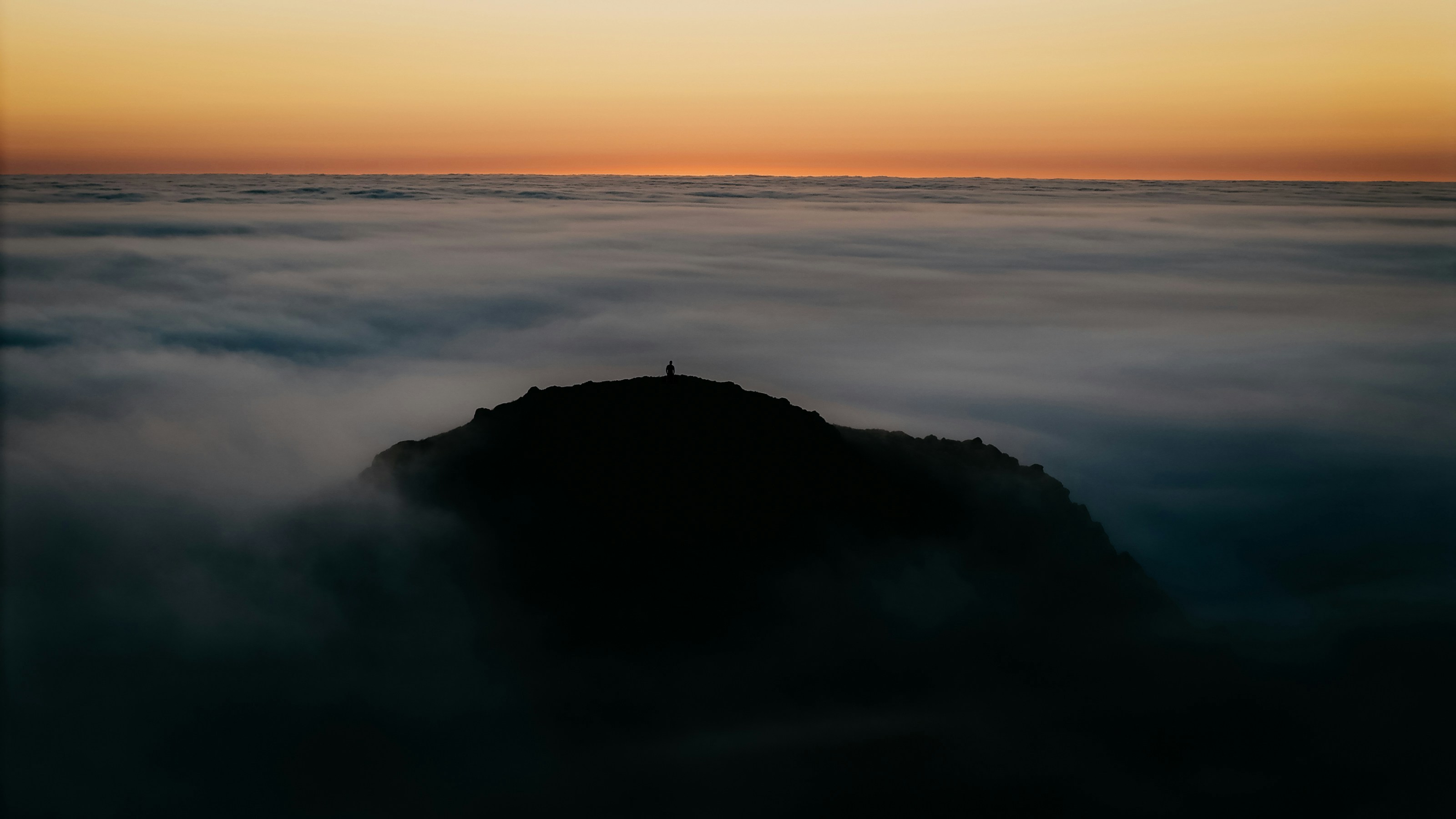 Sunrise meditation at Morro Rock