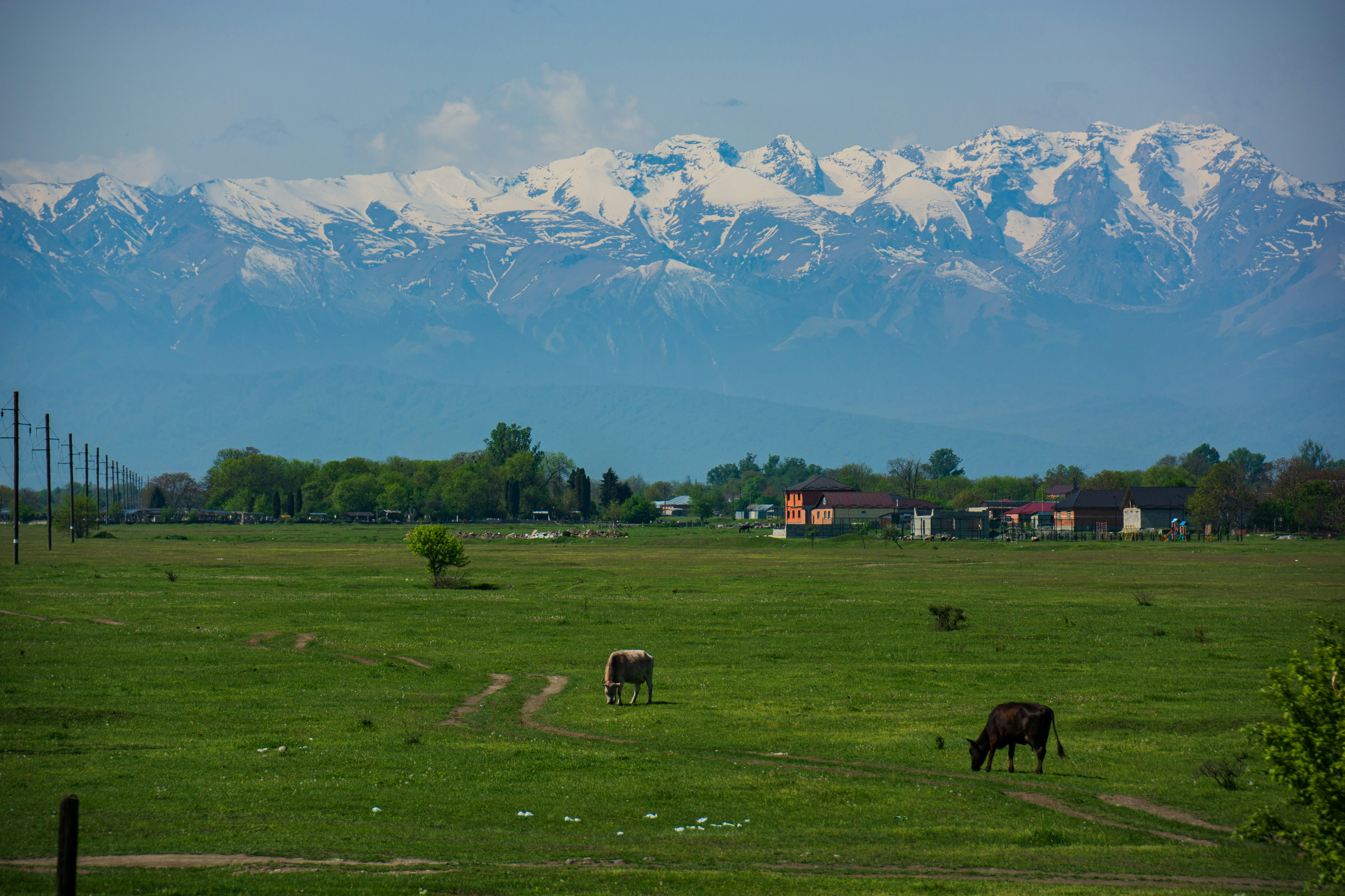 Pemandangan pegunungan