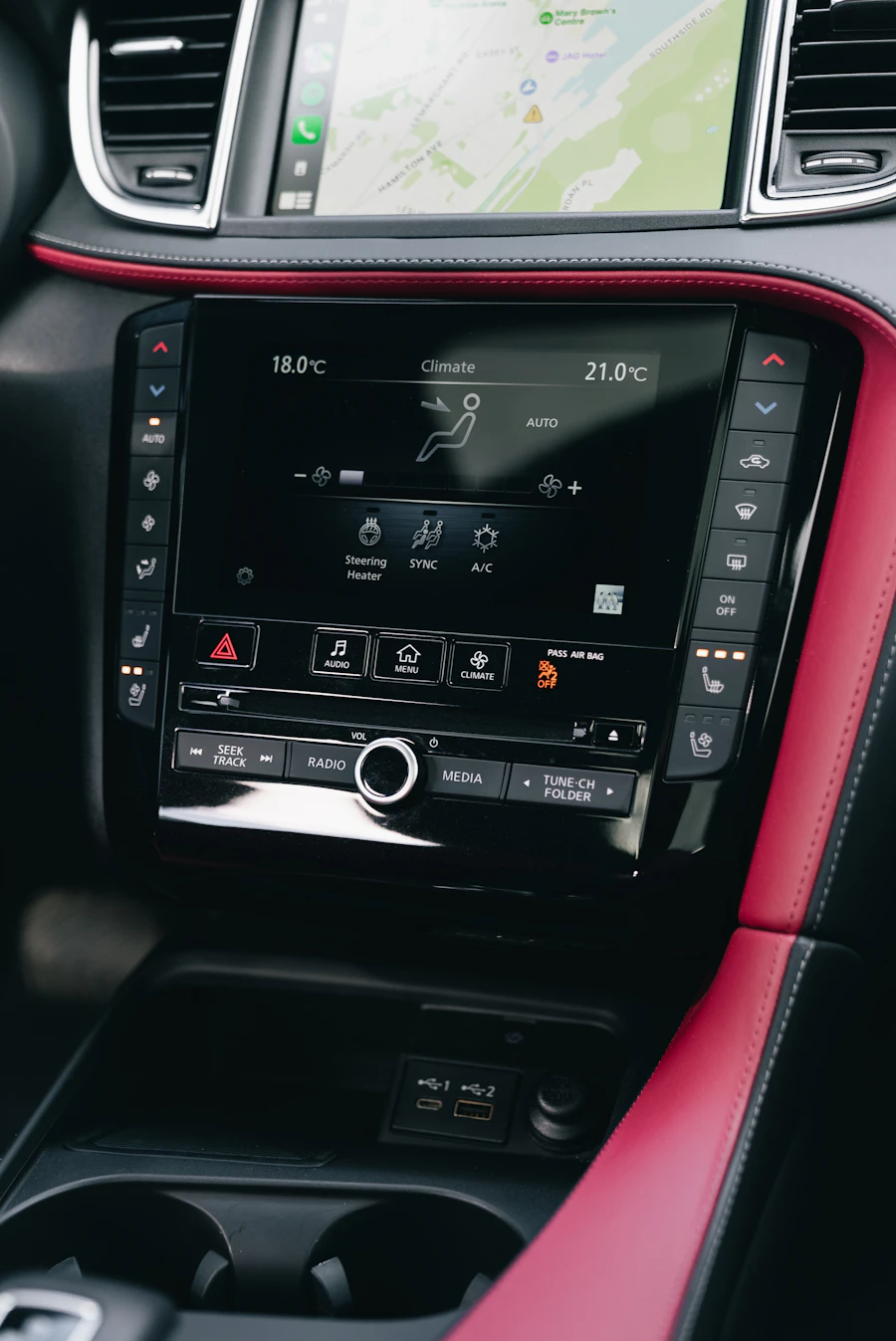 Radio Android 9'' 2K QLED CarPlay + Android Auto