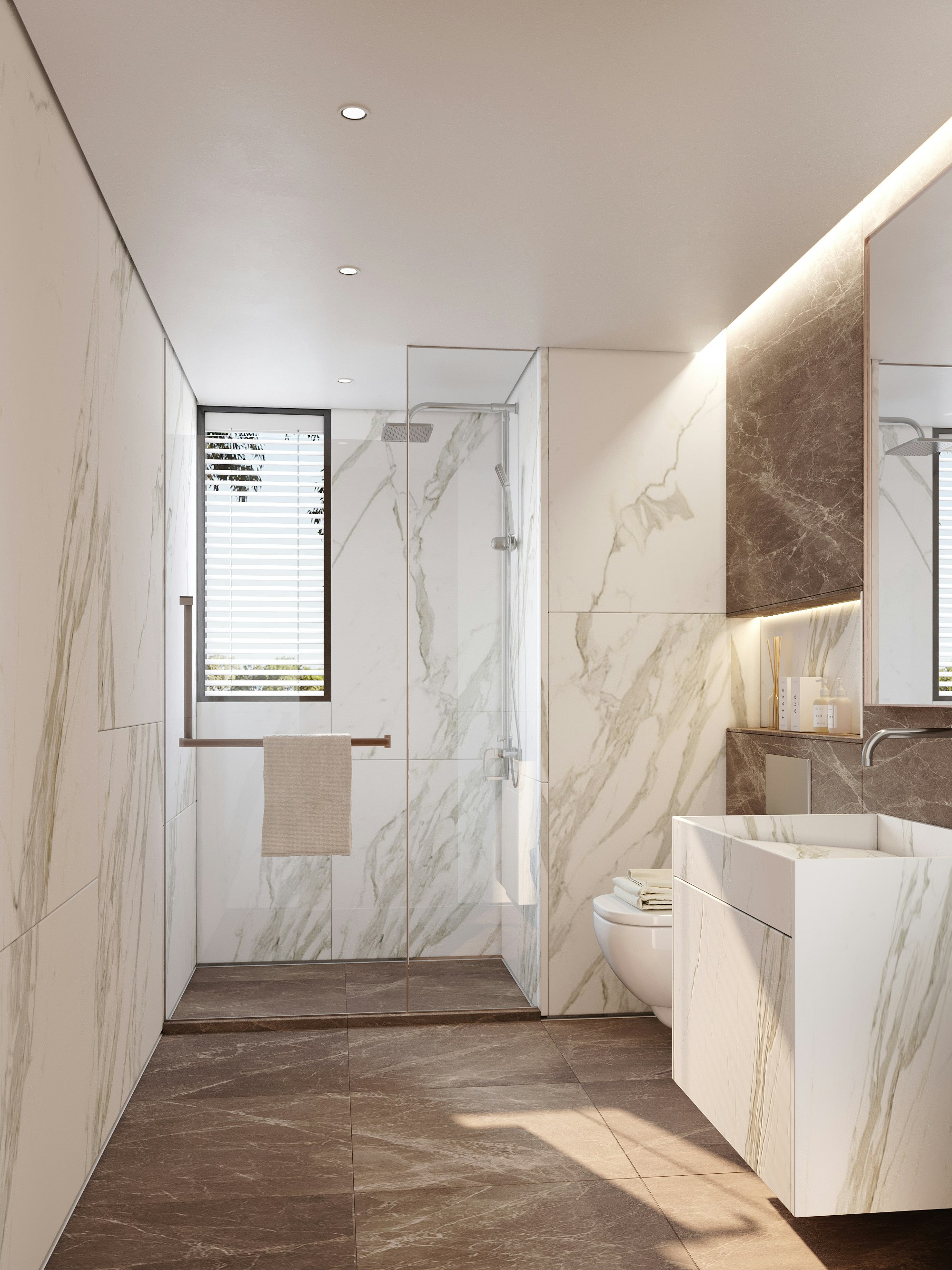 Luxury bathroom renovation
