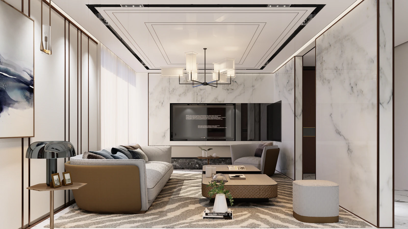 Intérieur représentatif d’un T3 de la Résidence Rumaisa