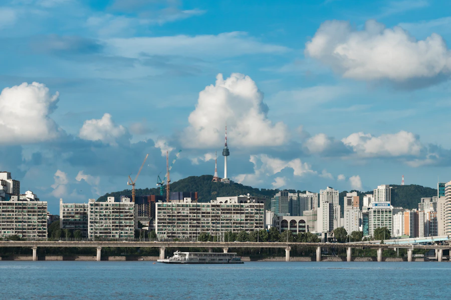 韓国の旅行風景