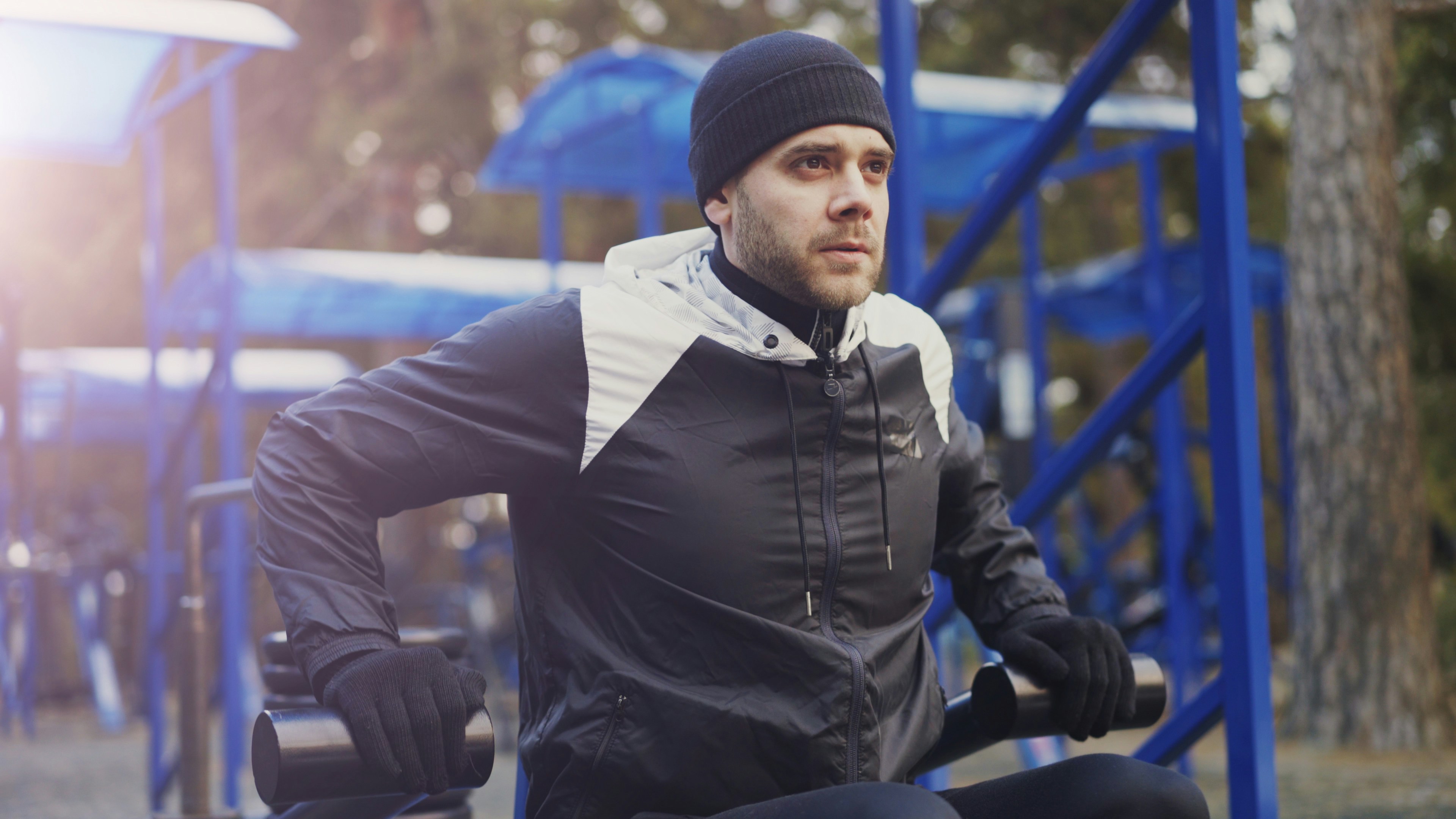 Athletic body transformation