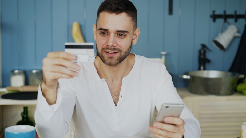 Payment processing and star ratings interface