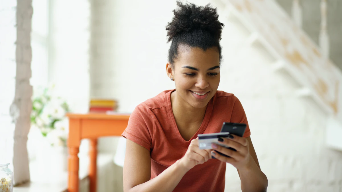 Person making a financial decision with their smartphone — illustrating when small-dollar loans make sense