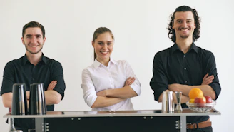 Restaurant and bar employees representing payroll and tipped employee bookkeeping