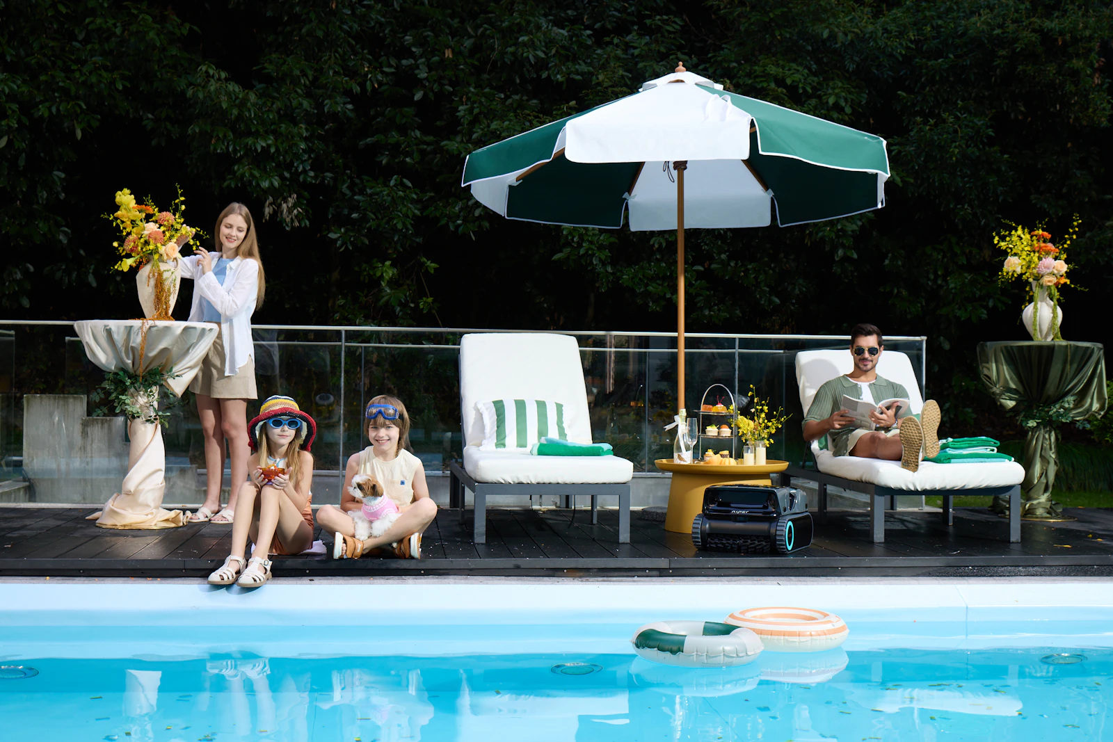 Representative waterfront residential lifestyle