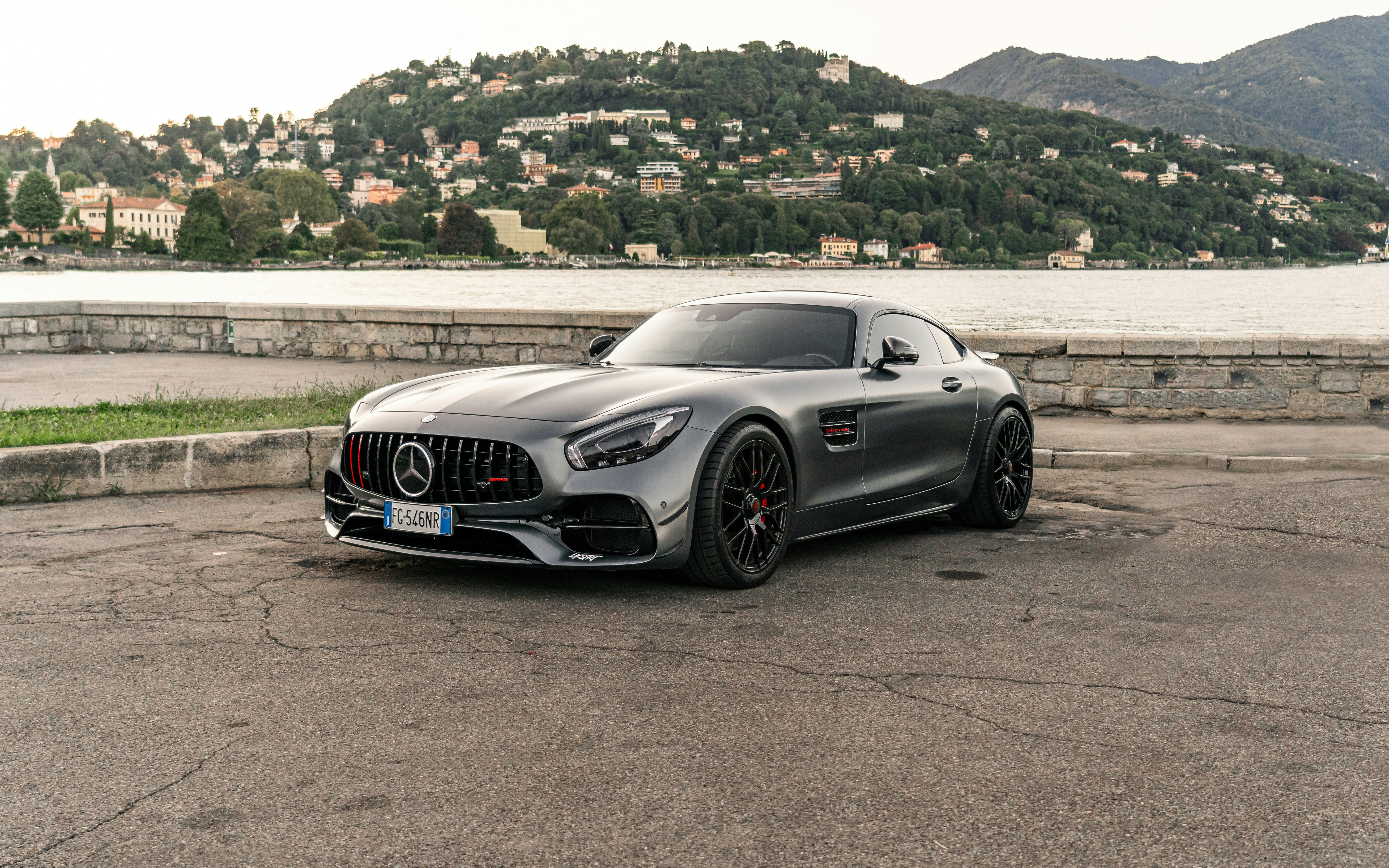 Mercedes AMG at Lake Como