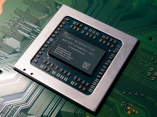 Sony interactive entertainment processor on circuit board