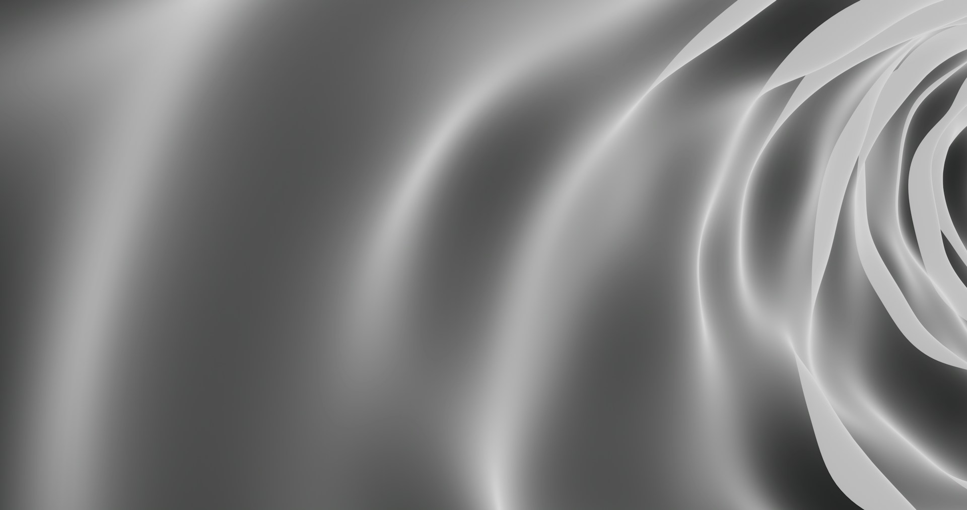 Abstract grayscale swirling light patterns