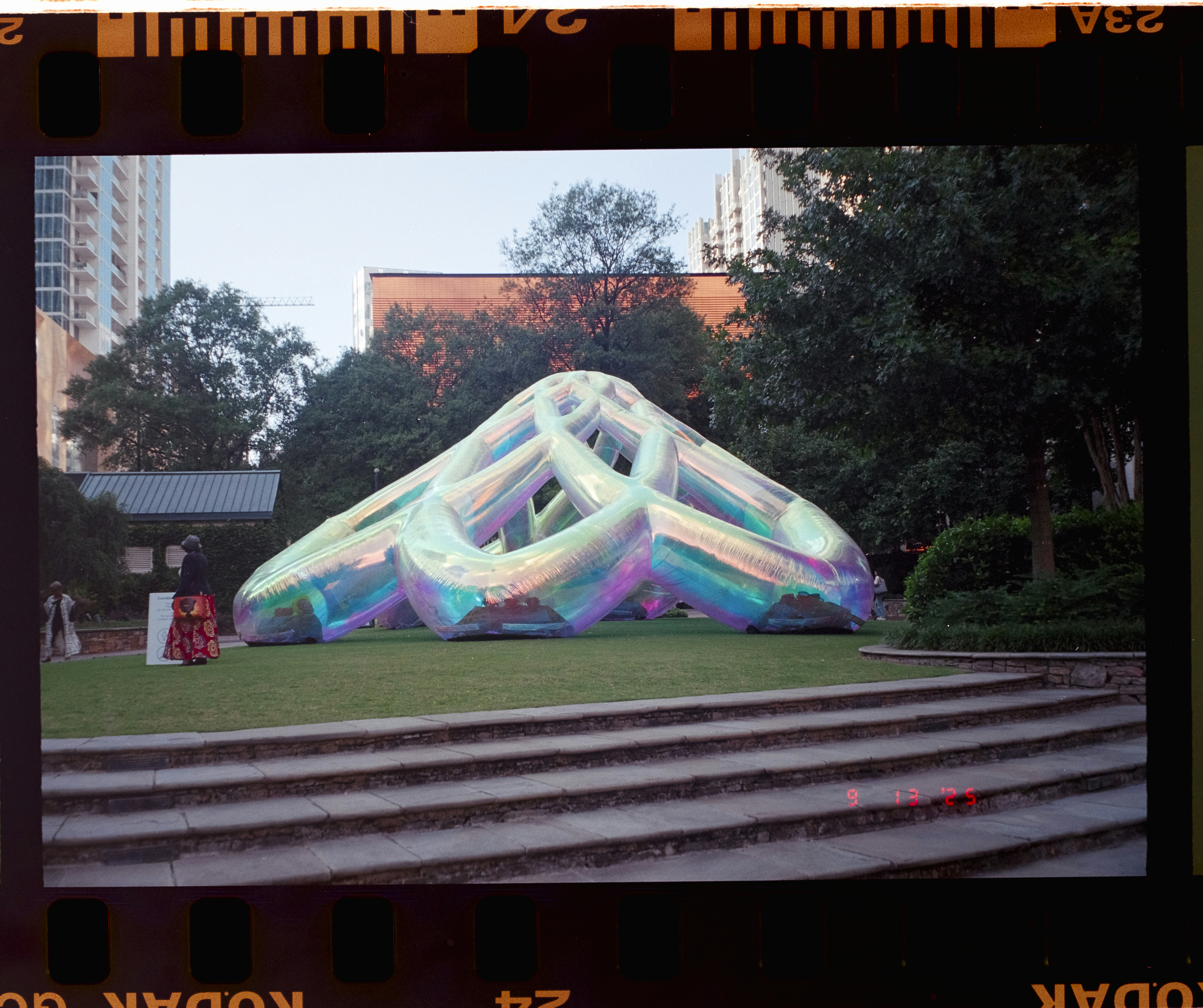 outdoor art installation