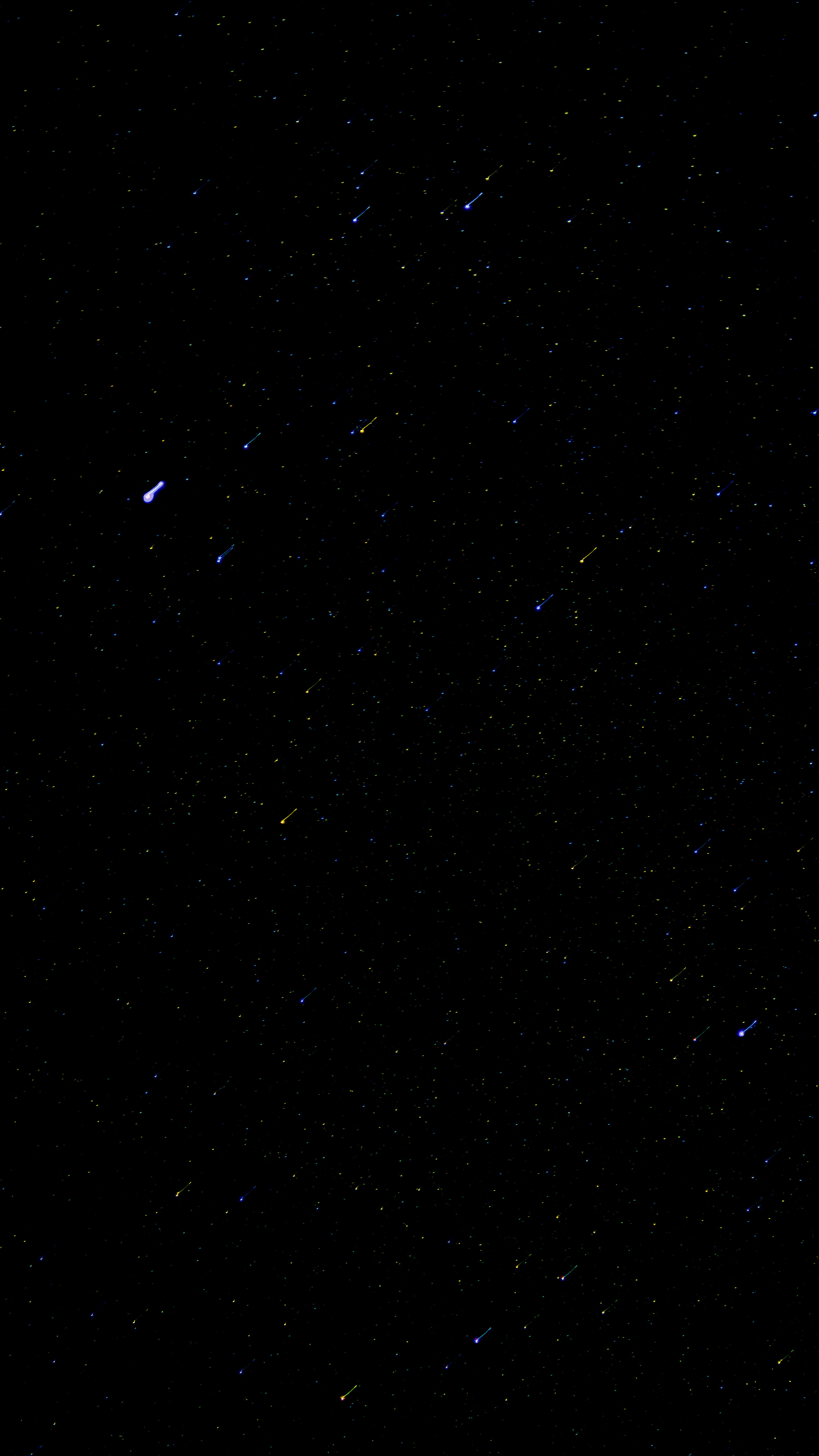 A dark sky filled with many bright stars.