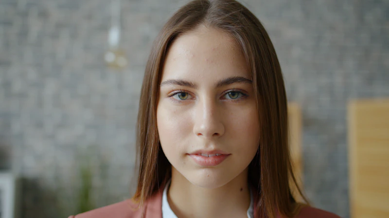 Beautiful sugar baby with long brown hair and blue eyes, a stunning match for an Australian sugar daddy