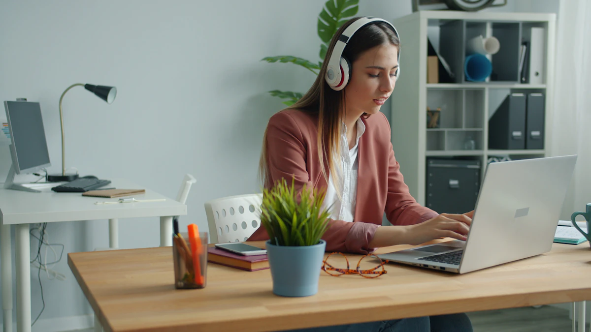 Person using a phone during some spare time at home