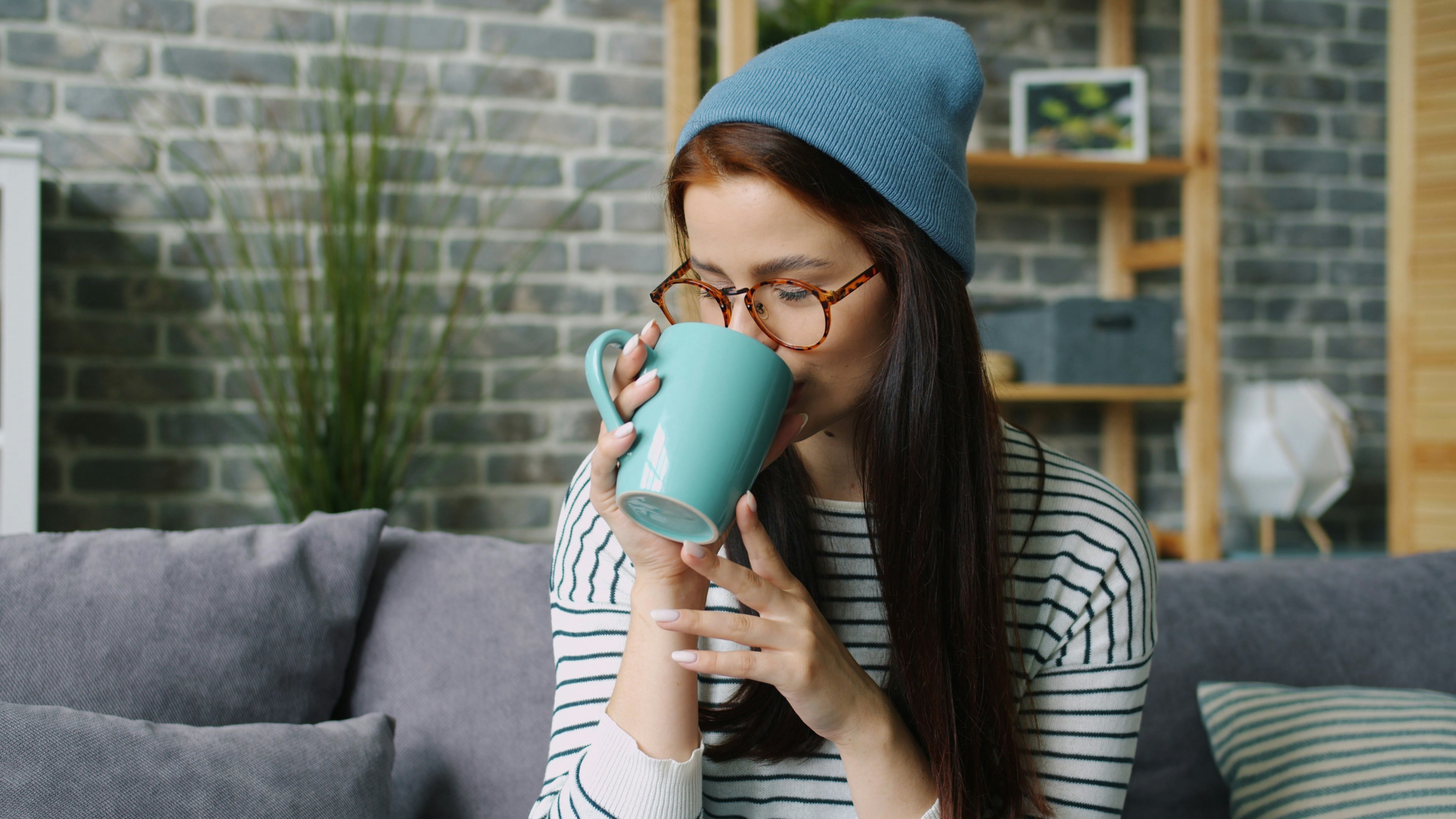 Cinnamon coffee moment