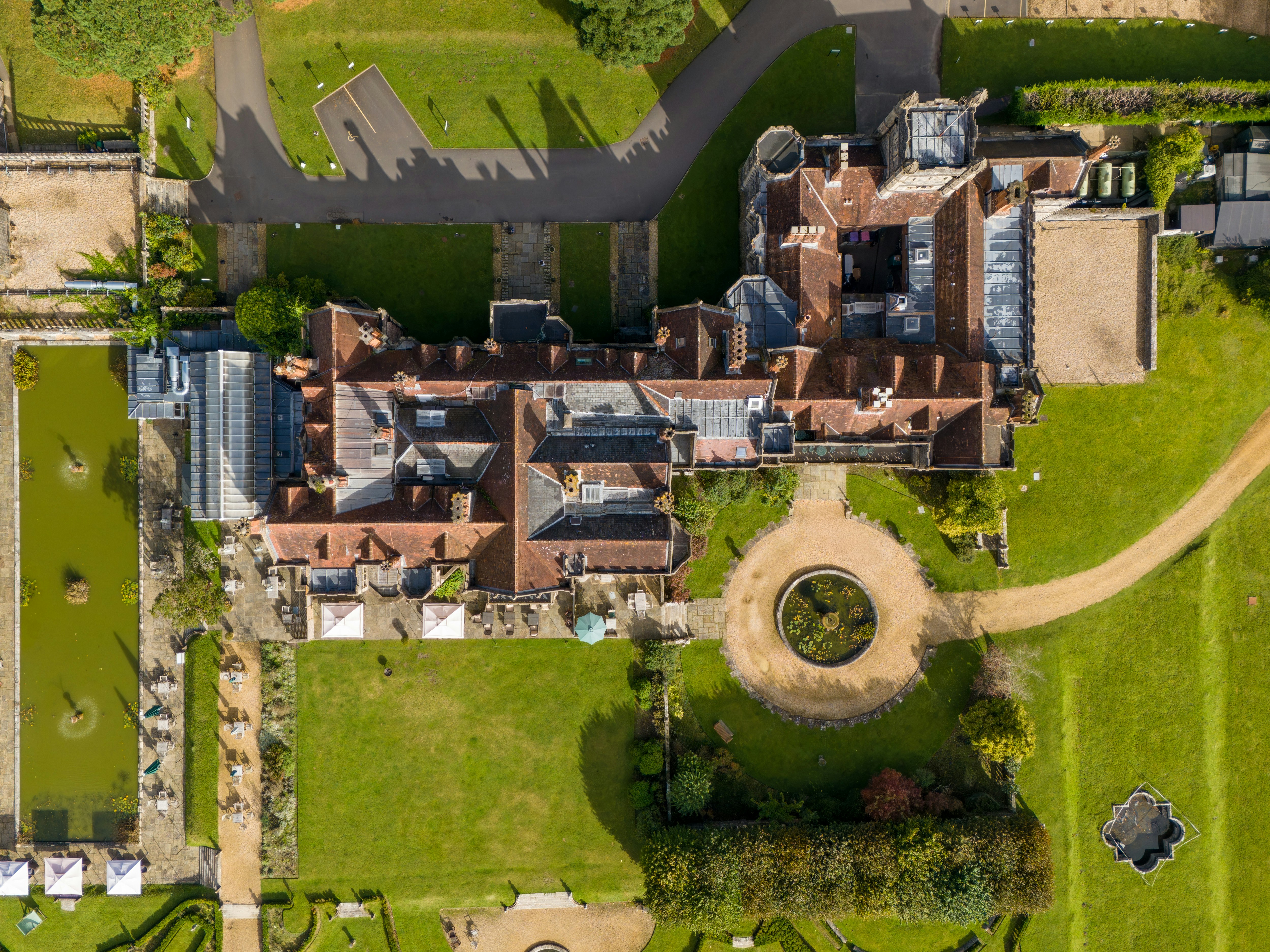 Luxury Heritage Hotel Aerial