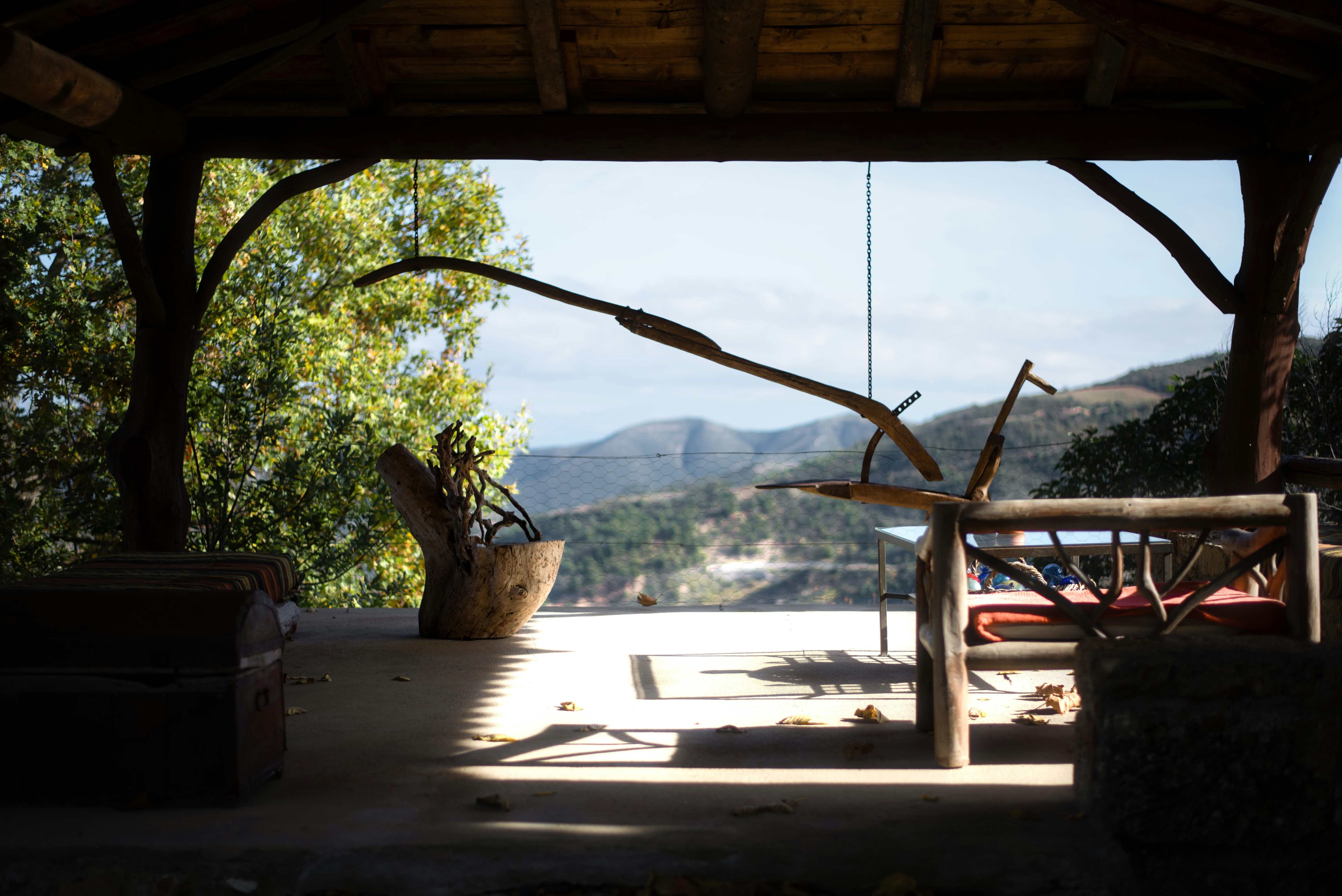 traditional patio cover