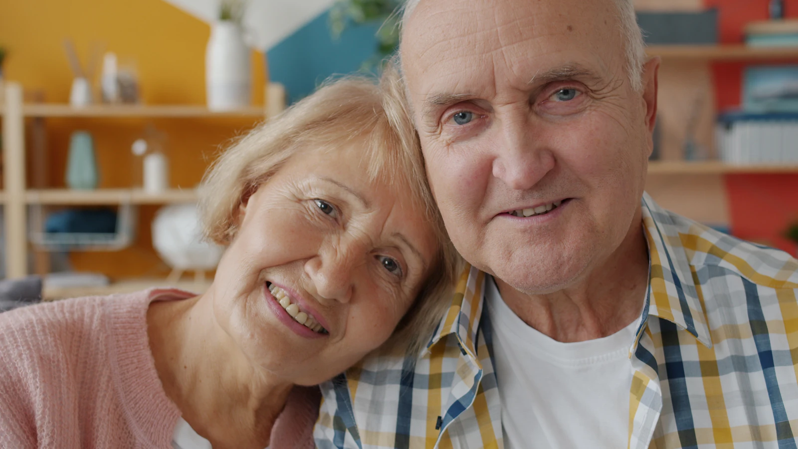 Older adults preparing thoughtfully for a smaller home