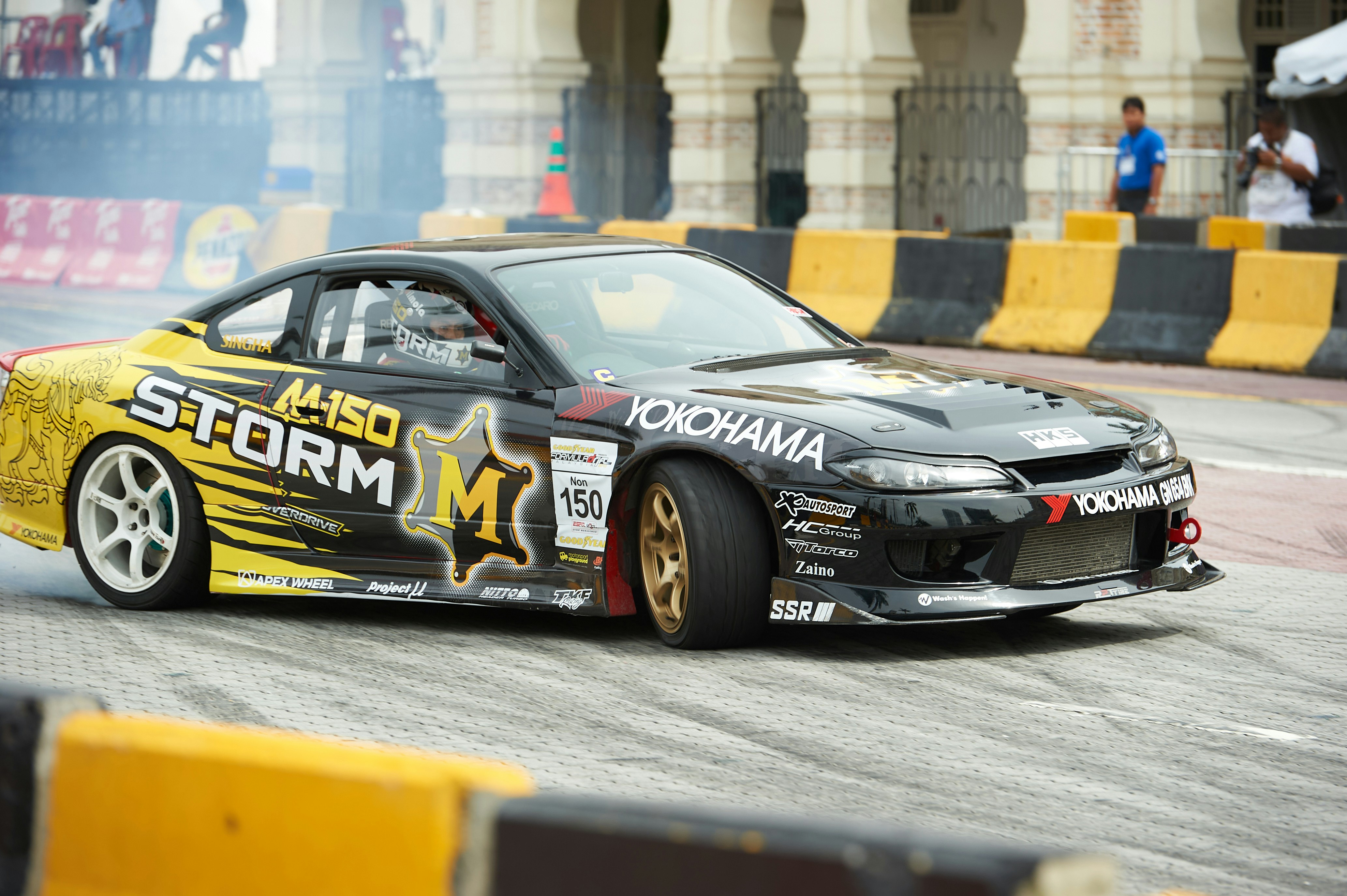 Car drifting in Kuala Lumpur
