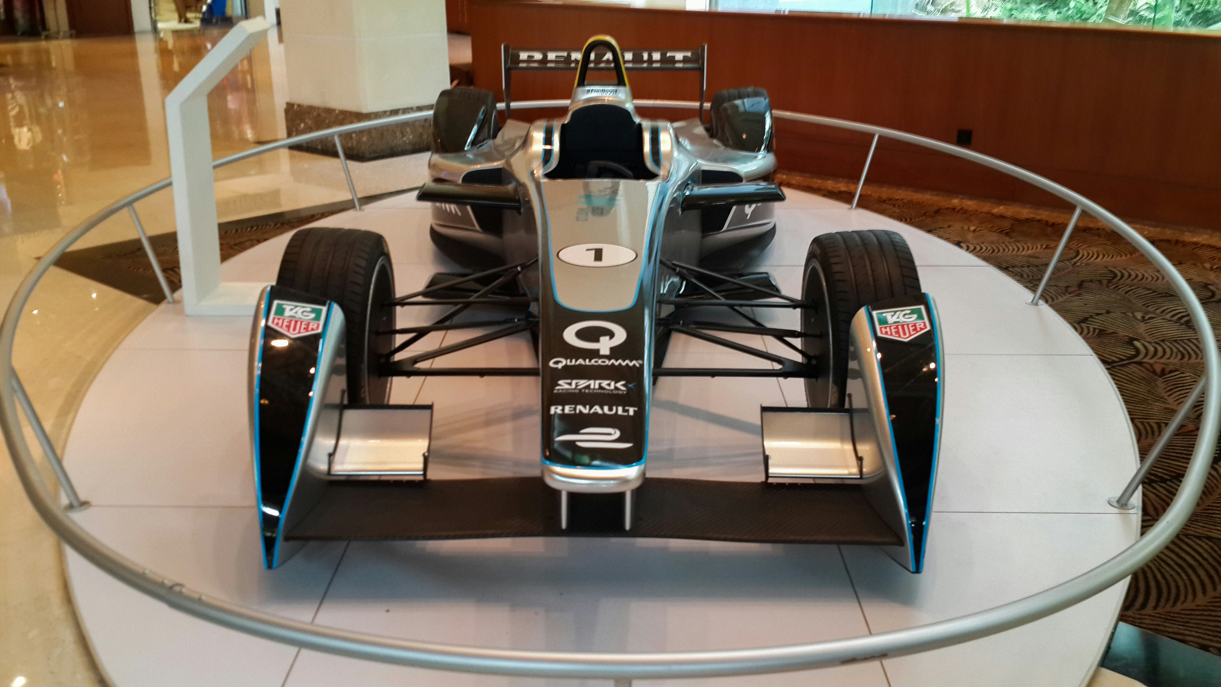 F1 Car in Lobby