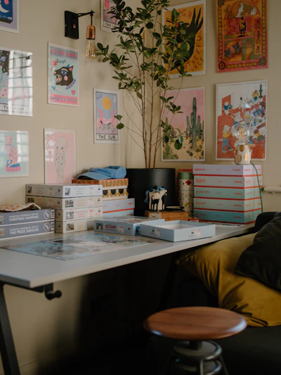 Creative branding workspace