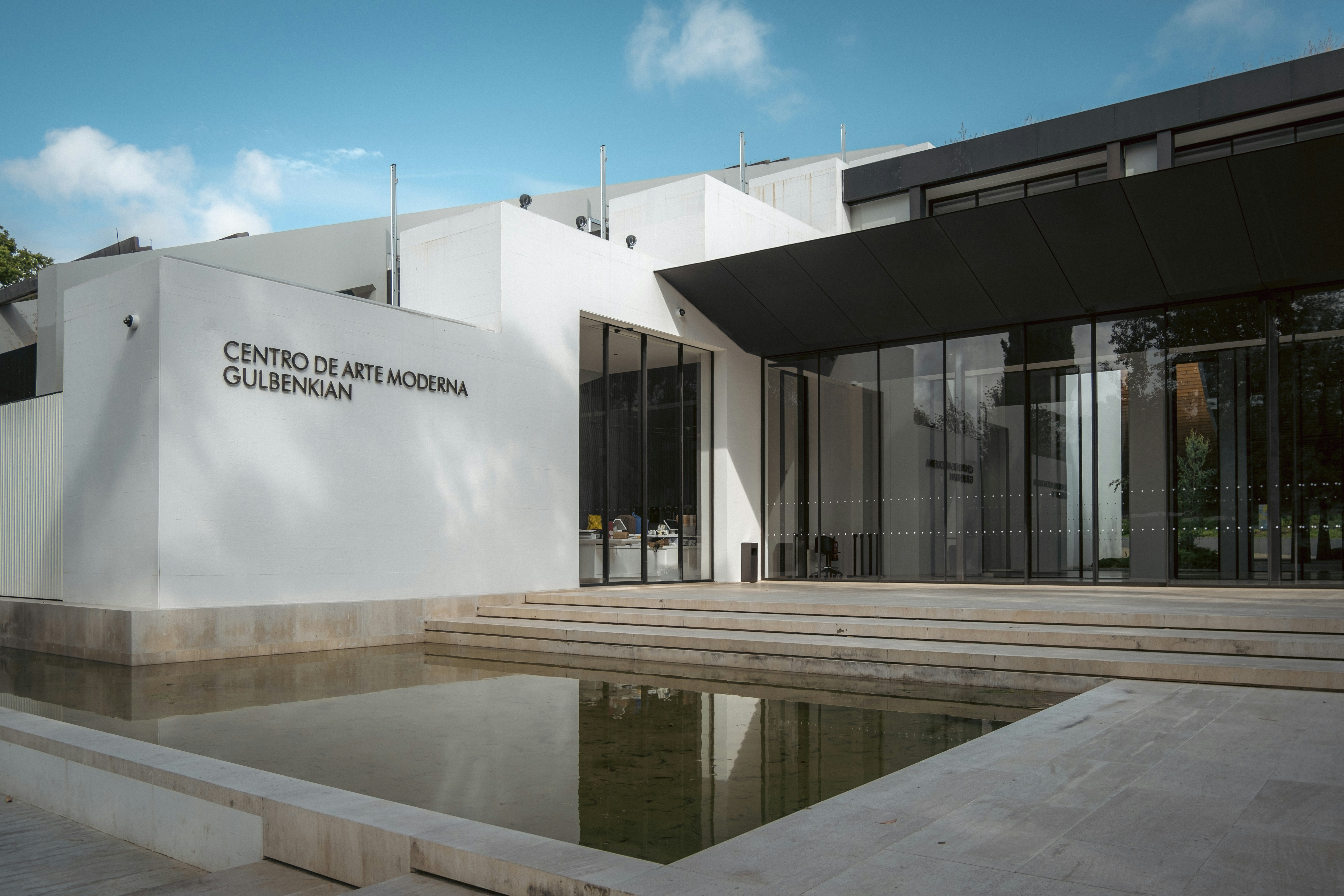 Modern Art Museum Entrance