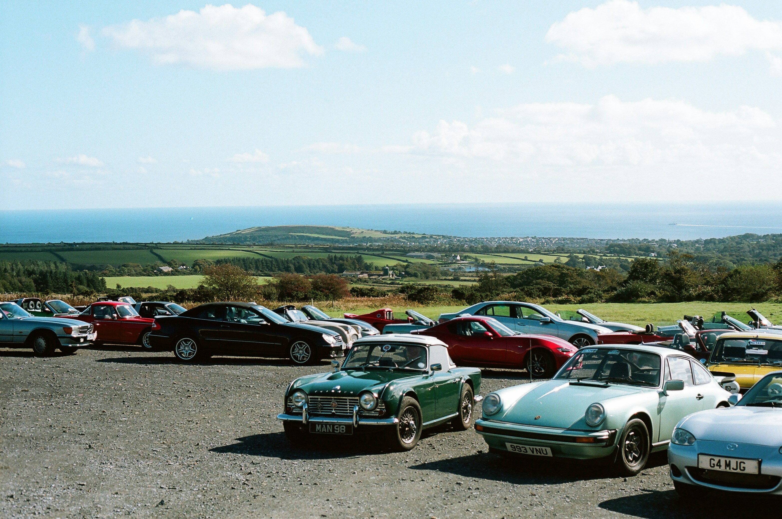 Encuentro de coches clásicos a Santa Margarida de Montbui
