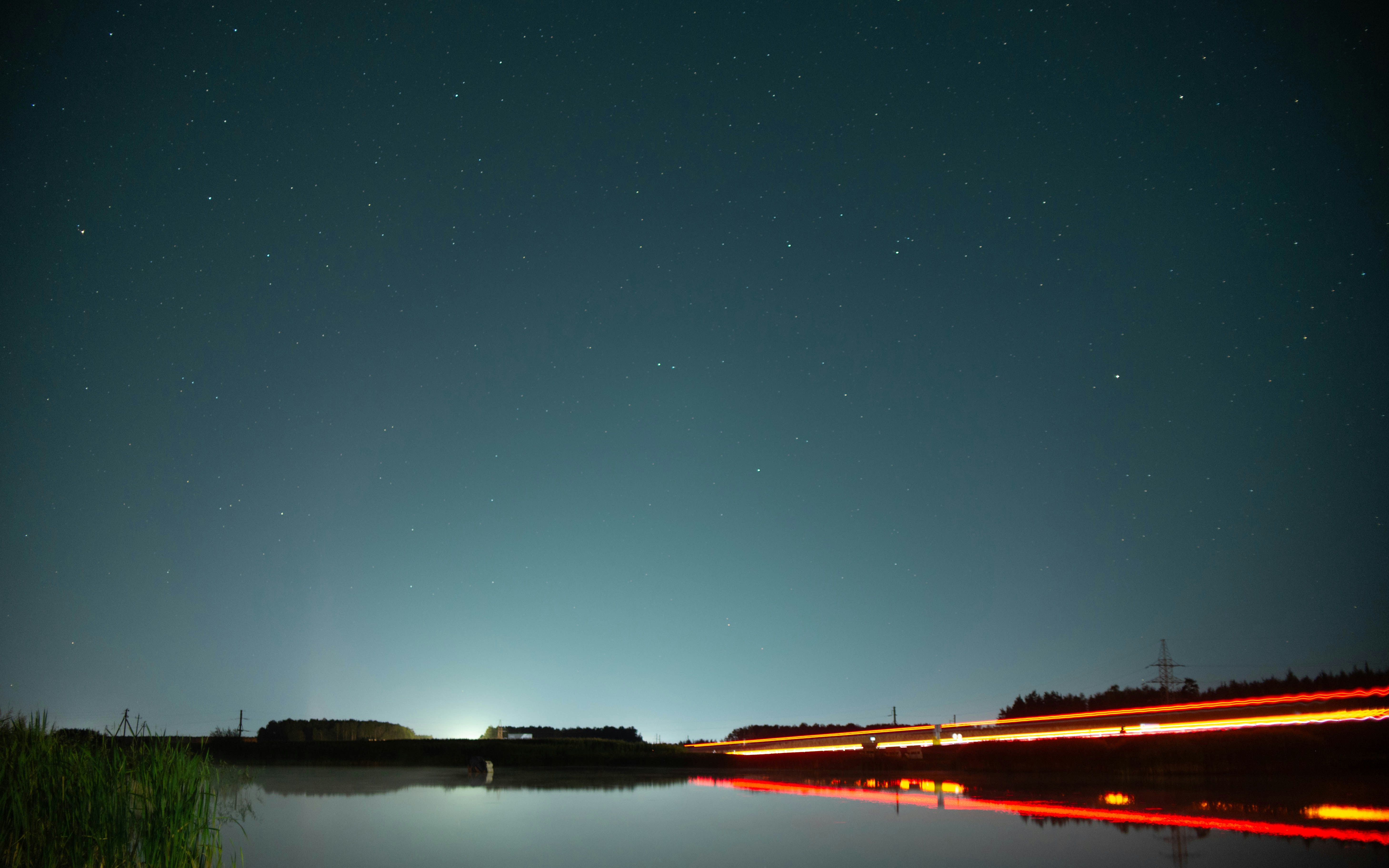 night sky light trails, wallpaper, Light Painting Photography: A Beginner's Guide 3