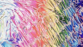 Abstract rainbow colors with textured surface