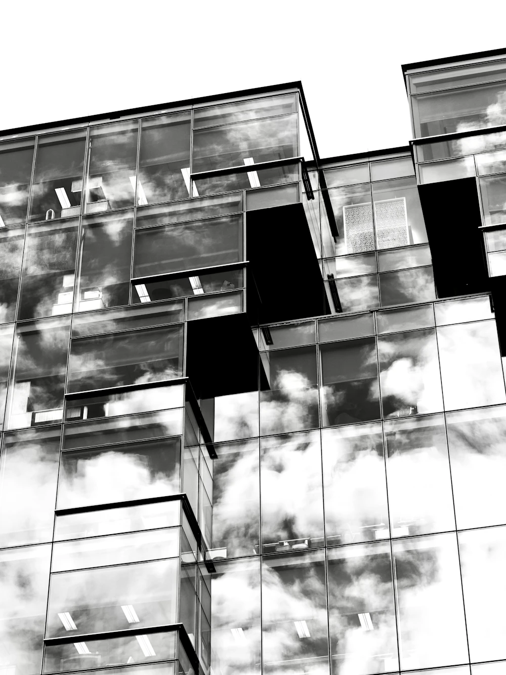 Modern building facade