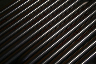 Diagonal lines of light and shadow