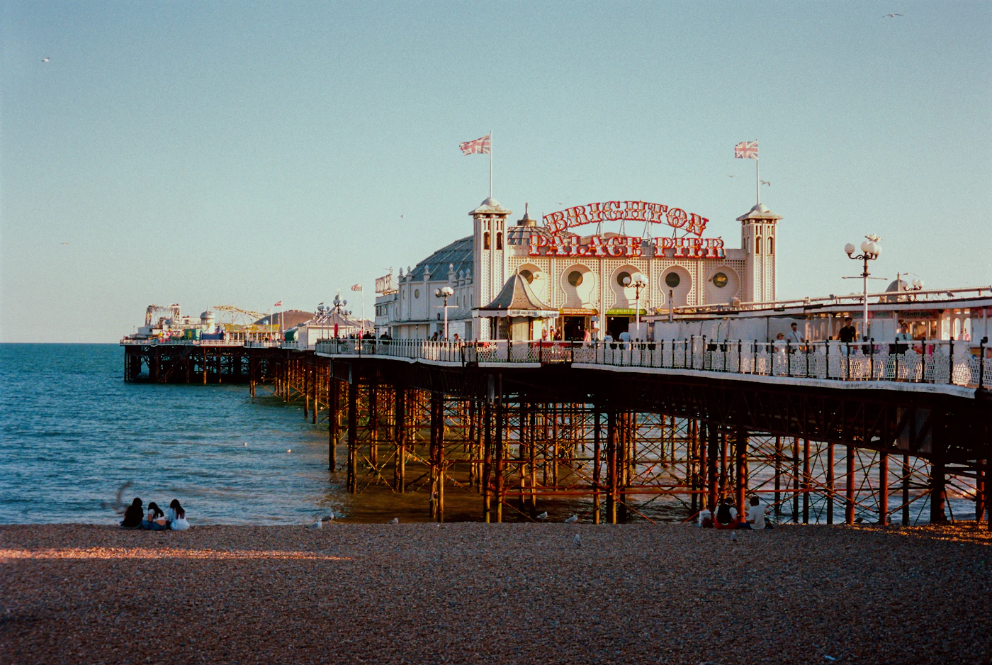 Brighton Palace Pier and the seafront