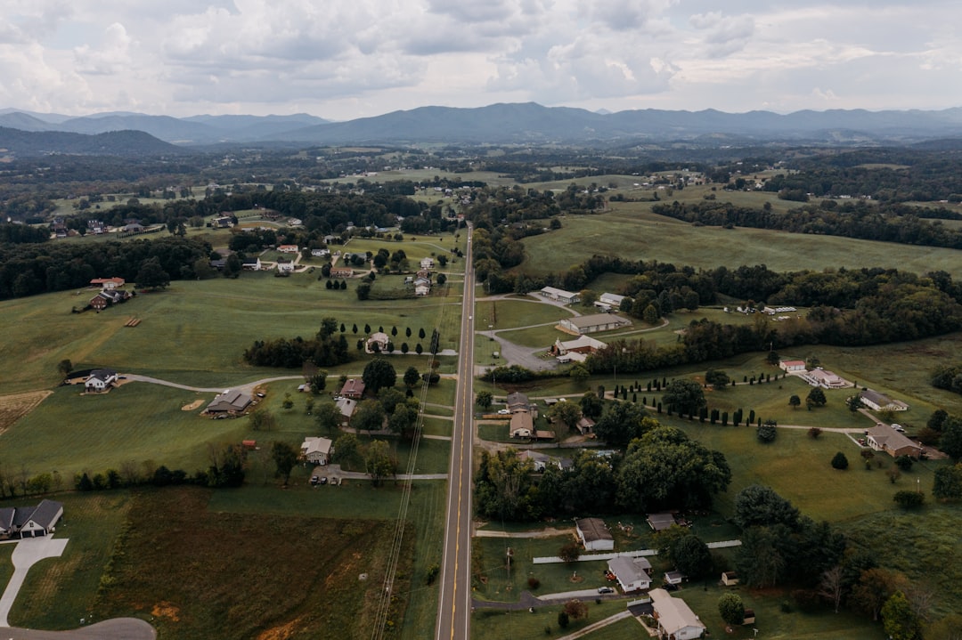Scenic view of rural Tennessee land ideal for custom modern barndominiums