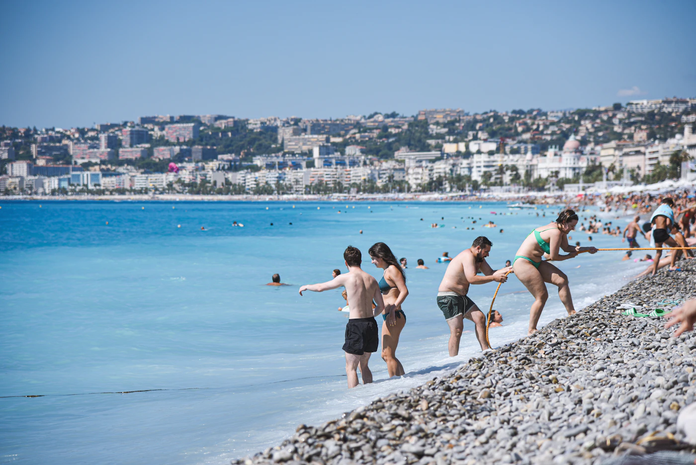 Family beach